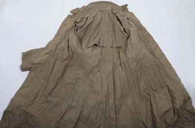 WW2 Japanese Army Canvas Raincoat - 9