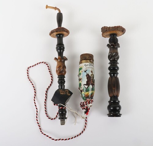 Imperial German Regimental Porcelain Smoking Pipe