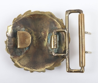 Imperial German Naval Officers Full Dress Belt Buckle - 3