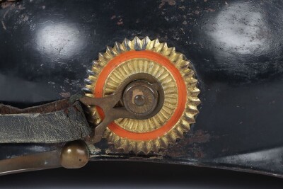 Scarce Imperial German Baden Eratz Steel Pickelhaube - 7