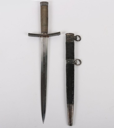 Rare Third Reich Hitler Youth Leaders Dress Dagger by Carl Eickhorn, Solingen