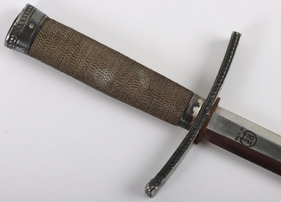 Rare Third Reich Hitler Youth Leaders Dress Dagger by Carl Eickhorn, Solingen - 6