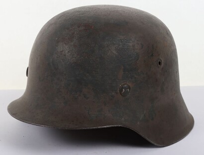 WW2 German M42 Steel Combat Helmet