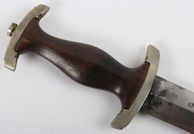 Third Reich SS Officers Chained Dress Dagger - 15
