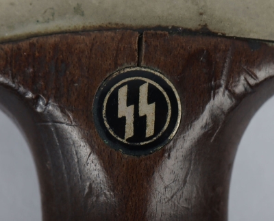 Third Reich SS Officers Chained Dress Dagger - 27