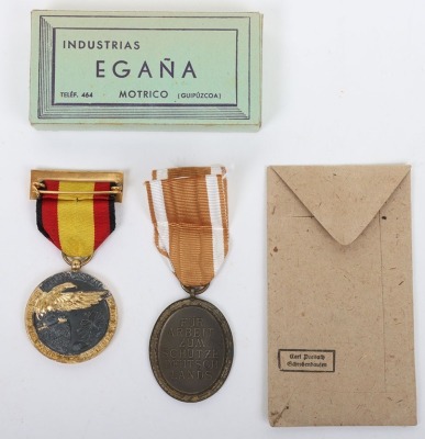 Third Reich West Wall Medal in Packet of Issue - 4