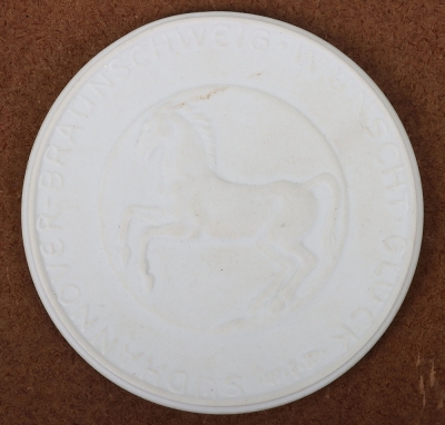 1945 German Porcelain Medal - 2