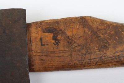 Scarce WW2 German Luftwaffe Survival Axe - 8