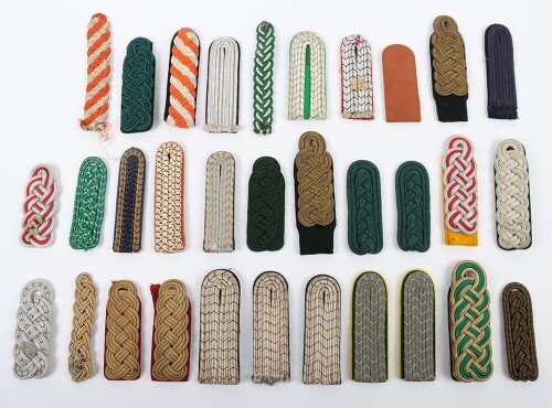 Third Reich Civilian and Para-military organisation tunic Shoulder Boards