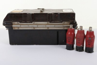 WW2 German Kriegsmarine Philips Red frequency Tubes - 3