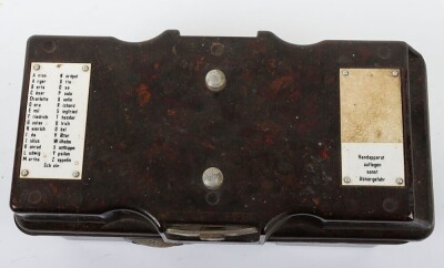 WW2 German Kriegsmarine Philips Red frequency Tubes - 8