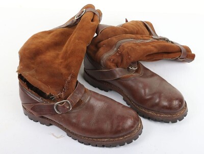 WW2 German Luftwaffe Flying Boots. - 2