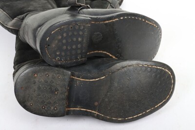 WW2 German Luftwaffe Flying Boots, Unmatched Pair. - 3