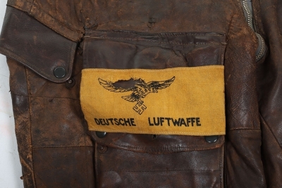 Luftwaffe Two Piece Leather Flight Suit - 3