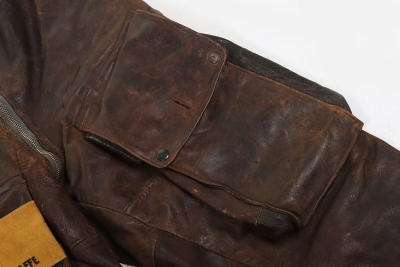 Luftwaffe Two Piece Leather Flight Suit - 7