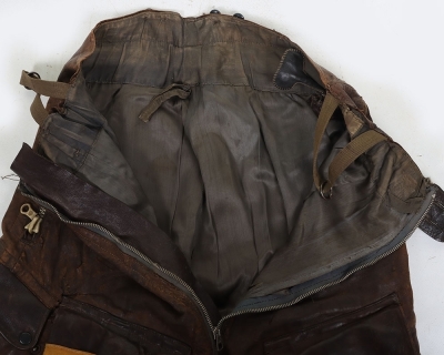 Luftwaffe Two Piece Leather Flight Suit - 8