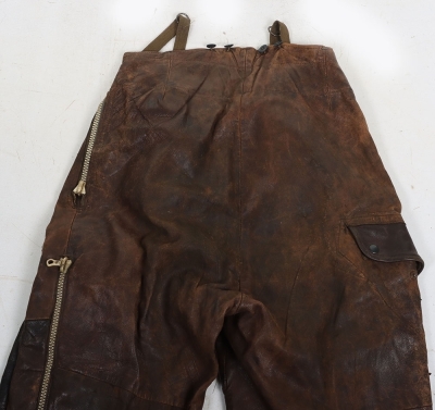 Luftwaffe Two Piece Leather Flight Suit - 11