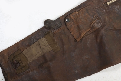 Luftwaffe Two Piece Leather Flight Suit - 12