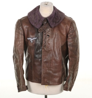 Luftwaffe Two Piece Leather Flight Suit - 13