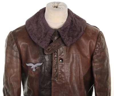 Luftwaffe Two Piece Leather Flight Suit - 15