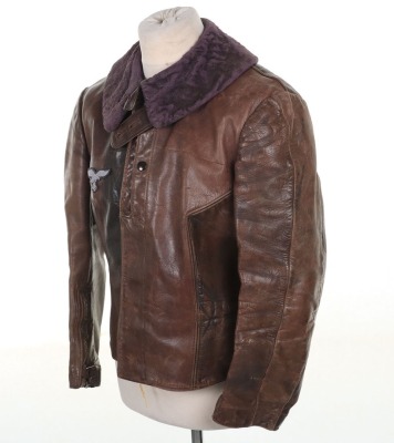 Luftwaffe Two Piece Leather Flight Suit - 16