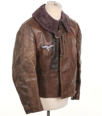 Luftwaffe Two Piece Leather Flight Suit - 17