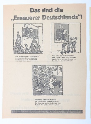Anti-Goebbels NSDAP Poster by the Bavarian Peoples Party - 2