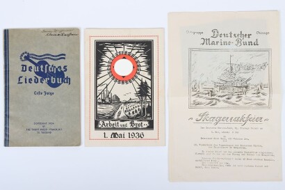 3x German American Bund Publications