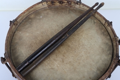 Imperial German Side Drum with Hanger - 3