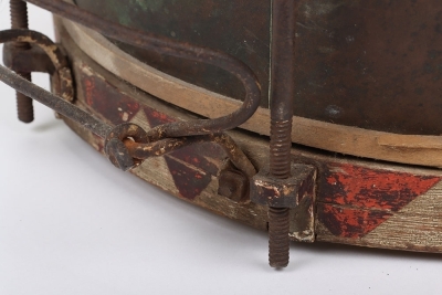 Imperial German Side Drum with Hanger - 9