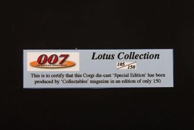 Lotus Collection 007 Special Edition Corgi Die Cast set in box. - 3