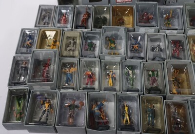 Large Quantity of The Classic Marvel Figurine Collection Figures Eaglemoss. Including Spiderman, Dr Doom, Wolverine, Gambit and more. In boxes. (A lot). - 2