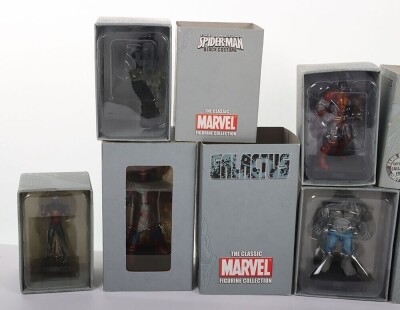 Large Quantity of The Classic Marvel Figurine Collection Figures Eaglemoss. Including Spiderman, Dr Doom, Wolverine, Gambit and more. In boxes. (A lot). - 5