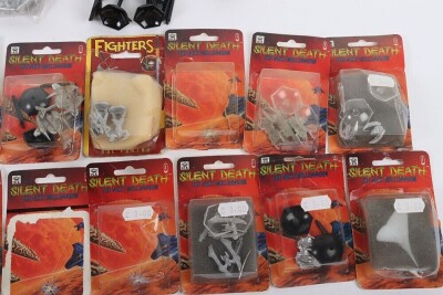 Fourteen packets of Silent Death miniatures models in packets. - 3