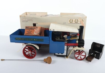 Vintage Mamod Steam Wagon boxed.
