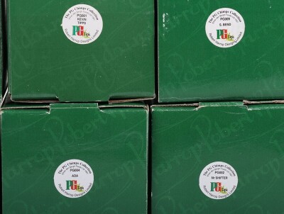 Eight Robert Harrop PG Chimps Collection Figurines boxed. - 7