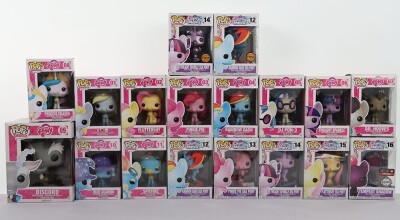 Eighteen Funko POP My Little Pony MLP Vinyl Action Figures boxed.