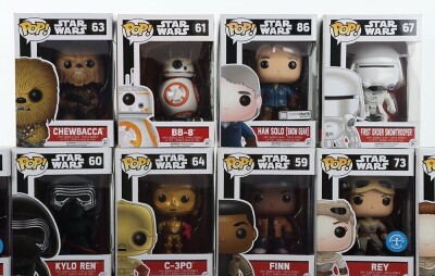 Sixteen Funko POP Star Wars Vinyl Action Figures boxed. - 4