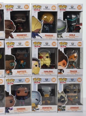 Fifteen Funko POP Games Overwatch Vinyl Action Figures boxed. - 3