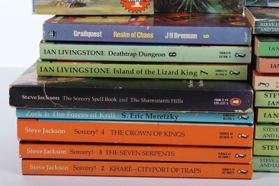 Twenty Two Fantasy Adventure Game books. - 3