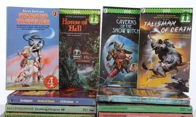 Twenty Two Fantasy Adventure Game books. - 4