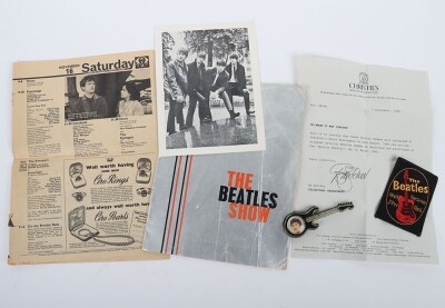 Memorabilia The Beatles Show Concert Programme from 1963.