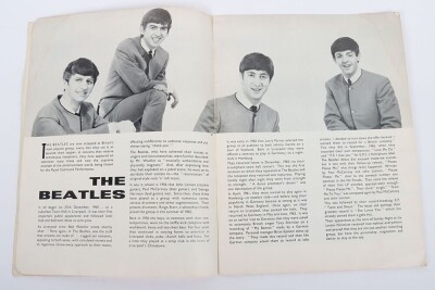 Memorabilia The Beatles Show Concert Programme from 1963. - 6