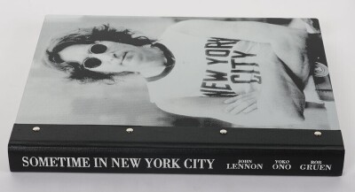 A copy of the Genesis Publications title 'Sometime In New York City' signed to first page by Yoko Ono and Bob Gruen. - 9