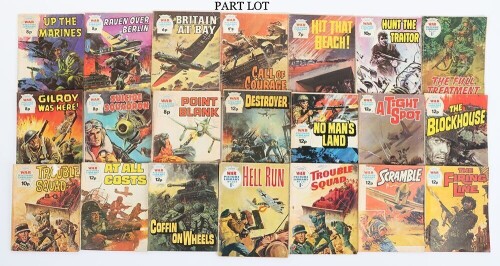 Quantity of Two Hundred and Eighty-Five Fleetway War Picture Library Comics