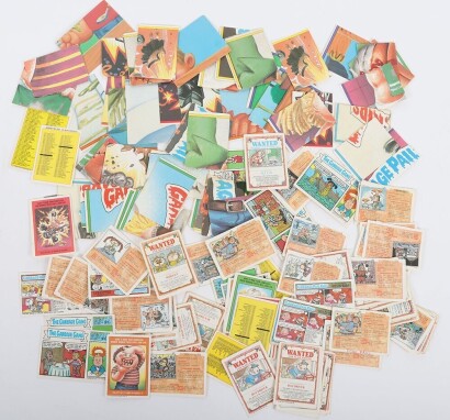Collection of Original Vintage Garbage Pail Kids Trading cards Stickers 1985 Topps.