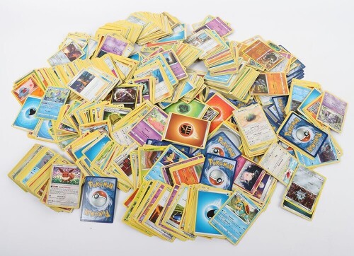Quantity of Official and Unofficial Pok&eacute;mon Trading Cards.