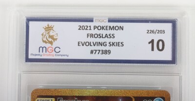 Four Graded Pok&eacute;mon Trading Cards. - 5