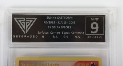 Four Graded Pok&eacute;mon Trading Cards. - 8