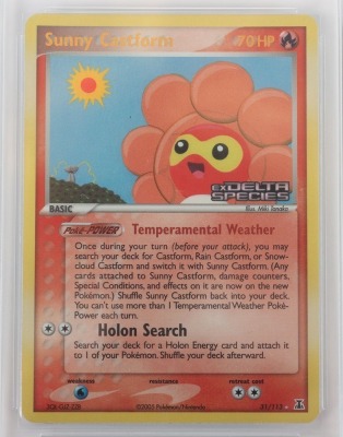 Four Graded Pok&eacute;mon Trading Cards. - 9